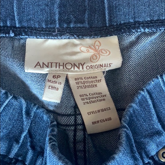 Pull on Blue Skinny Jeans - Picture 6 of 6